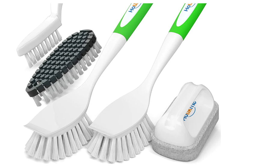 Scrub Brushes vs. Single-Use Plastic Sponges