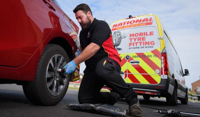 flat tyre repair